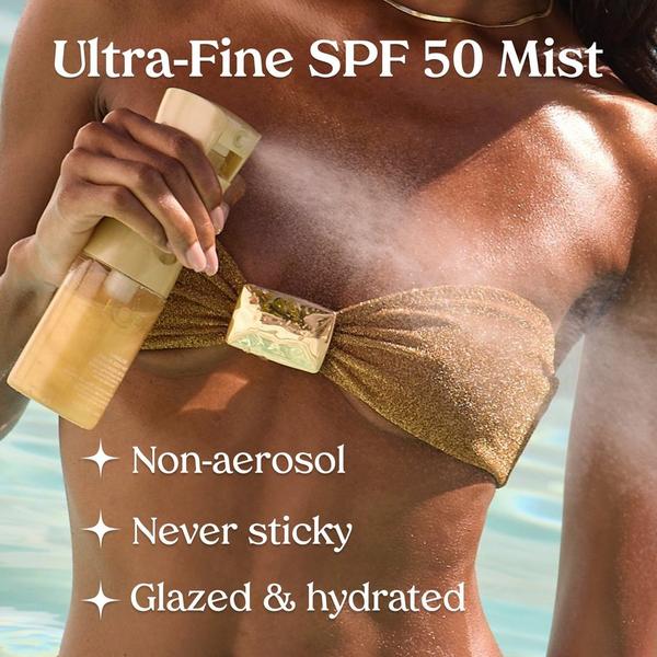 Ulta Kopari Beauty  Golden Sunglaze Sheer Body Mist Sunscreen SPF 50