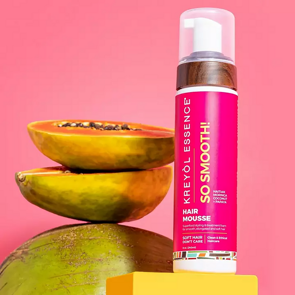 Ulta Kreyòl Essence  Soft Hair Don't Care Haitian Moringa Oil So Smooth Hair Mousse