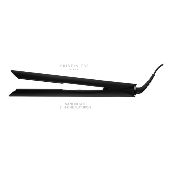 Ulta KRISTIN ESS HAIR  NANOBLACK 3-In-One Ceramic Curling Flat Iron Hair Straightener