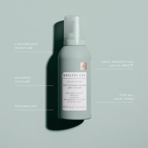 Ulta KRISTIN ESS HAIR  Velvet Finish Softening Blow Dry Foam