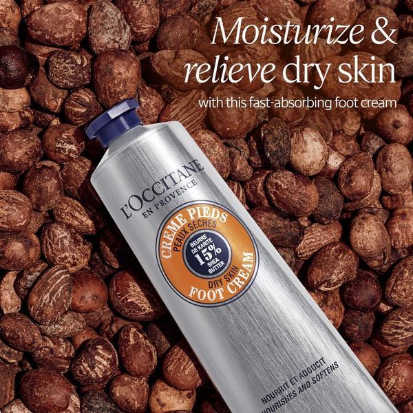 Ulta L'Occitane  Shea Butter Foot Cream For Dry Skin