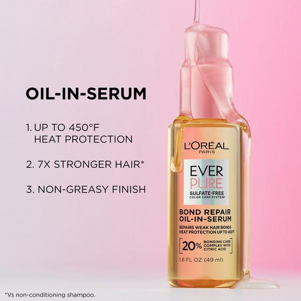 Ulta L'Oréal  EverPure Bond Repair Oil-in-Serum For Hair Strength And Shine