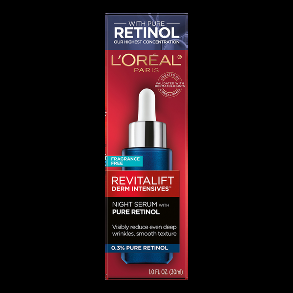 Ulta L'Oréal  Revitalift Derm Intensives Night Serum With 0.3% Pure Retinol