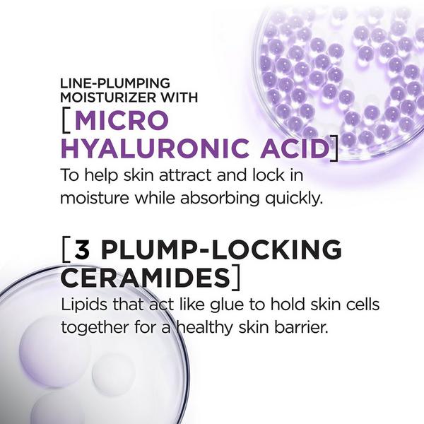 Ulta L'Oréal  Revitalift Micro Hyaluronic Acid Ceramides Plumping Cream