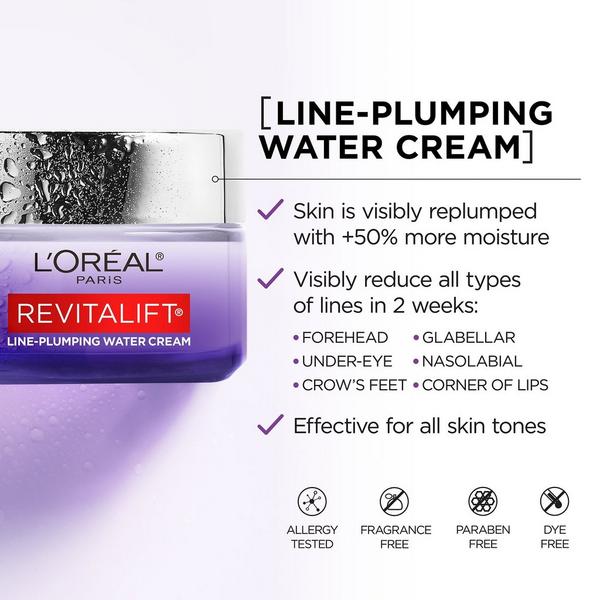 Ulta L'Oréal  Revitalift Micro Hyaluronic Acid Ceramides Plumping Cream