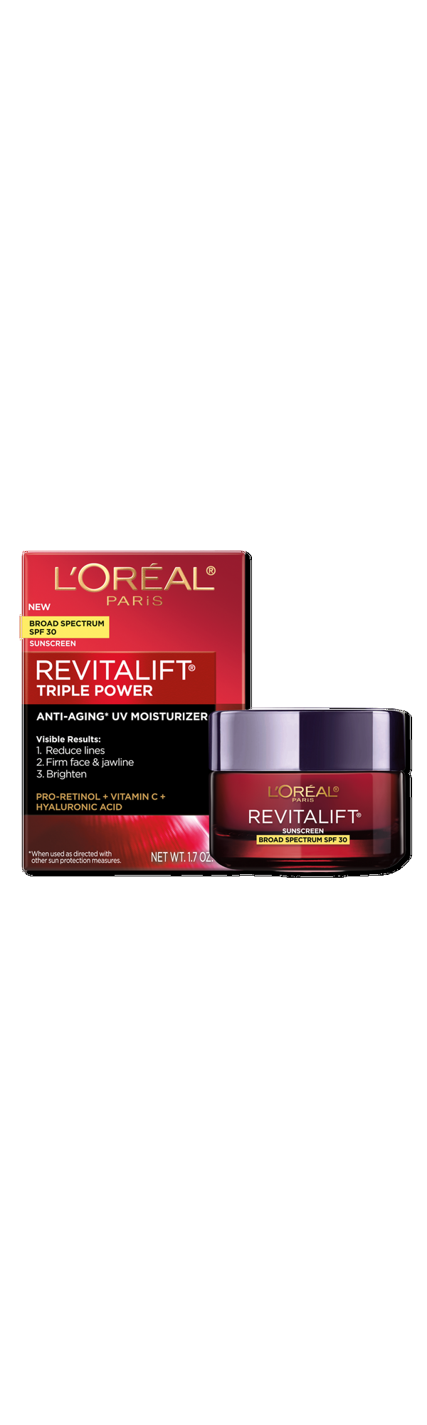Ulta L'Oréal  Revitalift Triple Power Face and Neck Moisturizer SPF 30