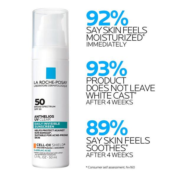 Ulta La Roche-Posay  Anthelios UV Clear Sunscreen SPF 50 With Azelaic Acid