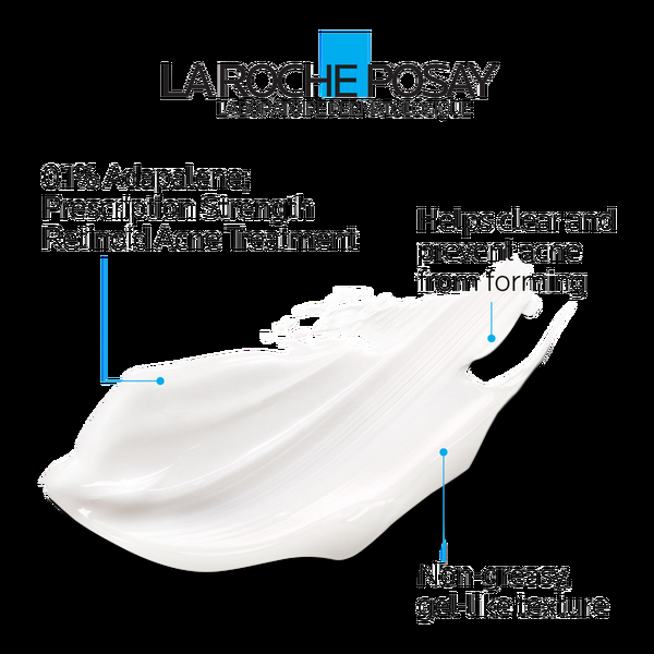 Ulta La Roche-Posay  Effaclar Adapalene Gel 0.1% Topical Retinoid Acne Treatment