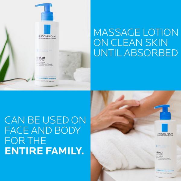 Ulta La Roche-Posay  Lipikar Body Lotion Daily Repair Moisturizing Lotion For Dry Skin