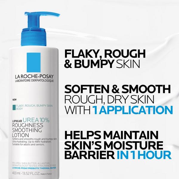 Ulta La Roche-Posay  Lipikar Urea 10% Smoothing Body Lotion For Rough Dry Skin