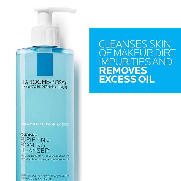 Ulta La Roche-Posay  Travel Size Toleriane Purifying Foaming Face Wash For Oily Skin
