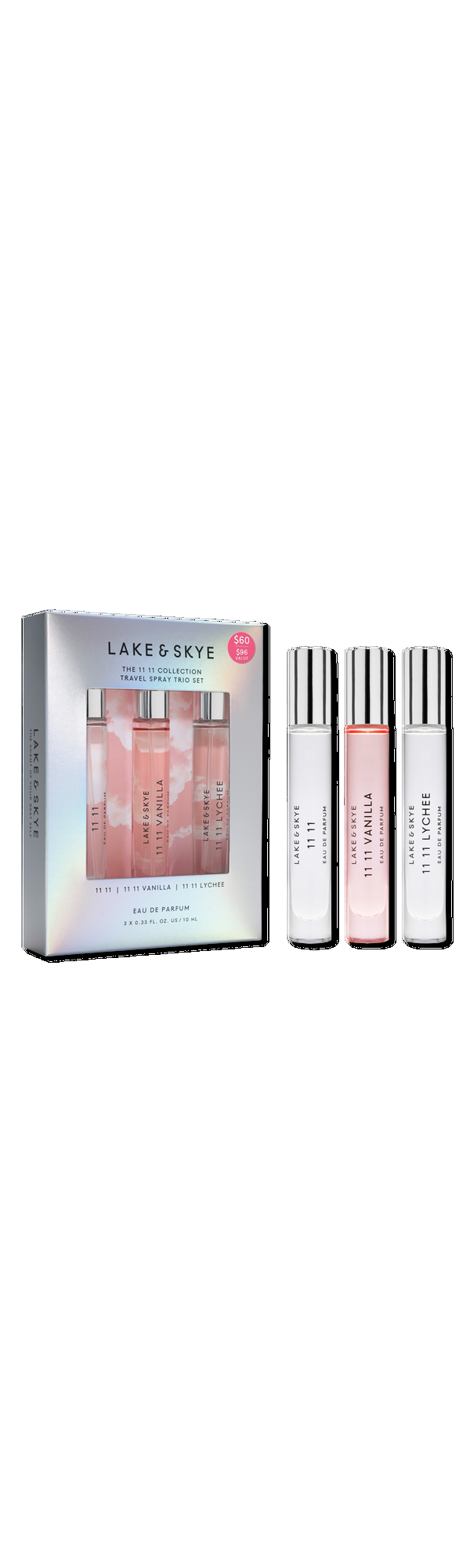 Ulta Lake & Skye  11 11 Collection Travel Spray Trio Set