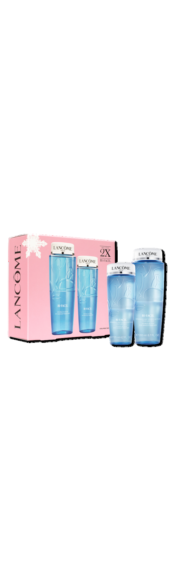 Ulta Lancôme  Bi-Facil Double-Action Eye Makeup Remover Duo Limited Edition Holiday Gift Set