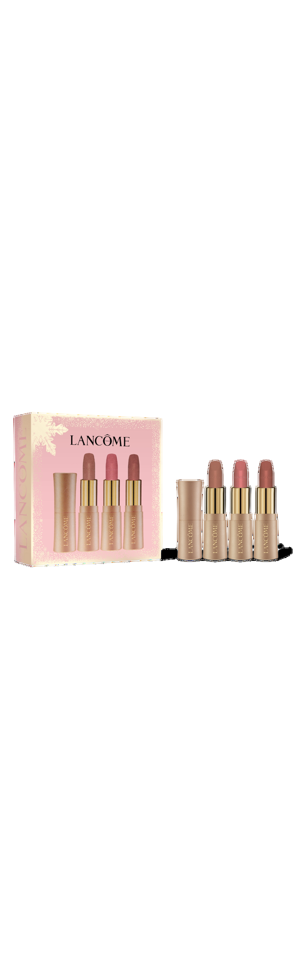Ulta Lancôme  L’Absolu Rouge Intimatte Mini Soft Matte Lipstick 3 Piece Gift Set