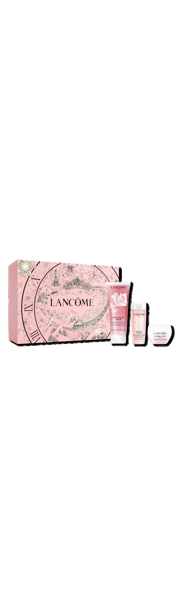 Ulta Lancôme  Rose Sugar Scrub & Tonique Confort 3 Piece Limited Edition Hydrating Gift Set