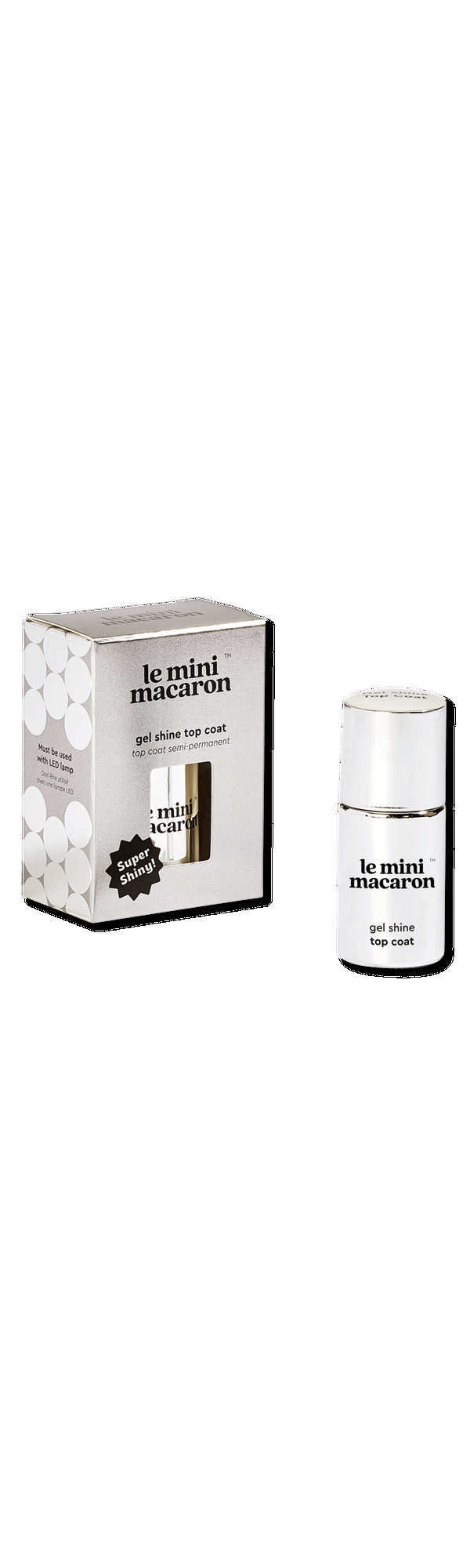 Ulta Le Mini Macaron  3X The Shine & Longer-Lasting Gel Top Coat