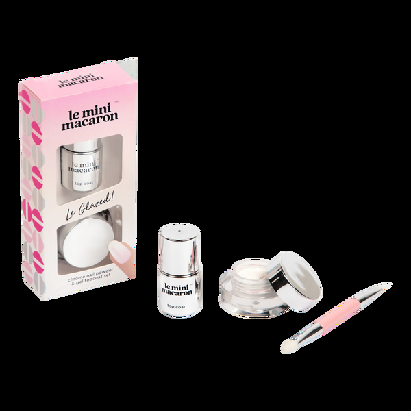 Ulta Le Mini Macaron  Le Glazed Chrome Nail Powder Set