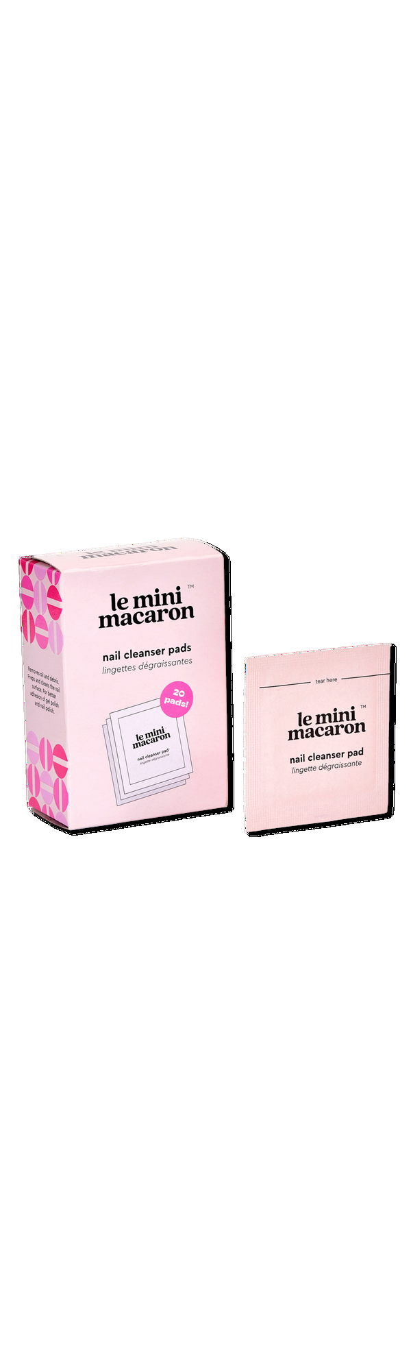 Ulta Le Mini Macaron  Manicure Nail Cleanser Prep Pads