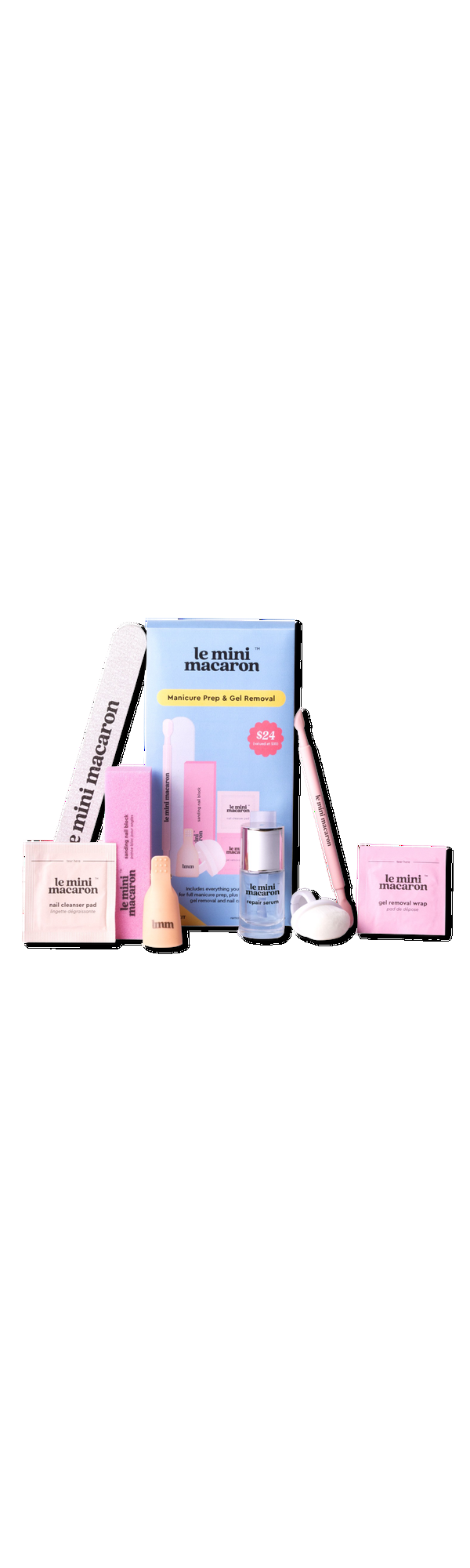 Ulta Le Mini Macaron  Ultimate Gel Prep & Removal Starter Kit