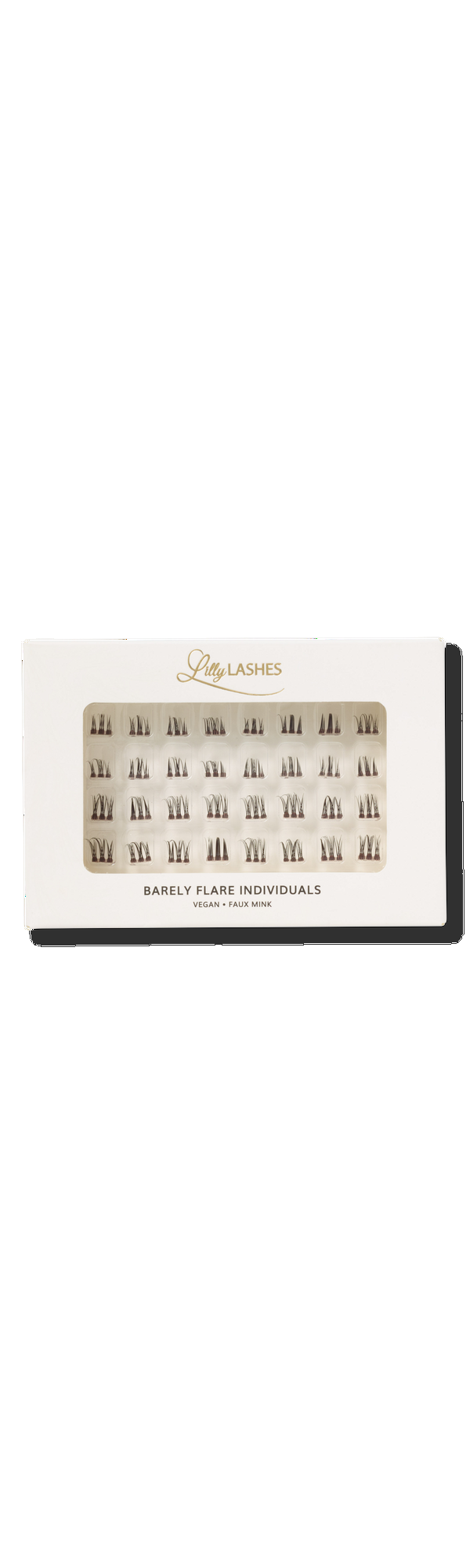 Ulta Lilly Lashes  Barely Flare Individual Flare Faux Mink Lashes