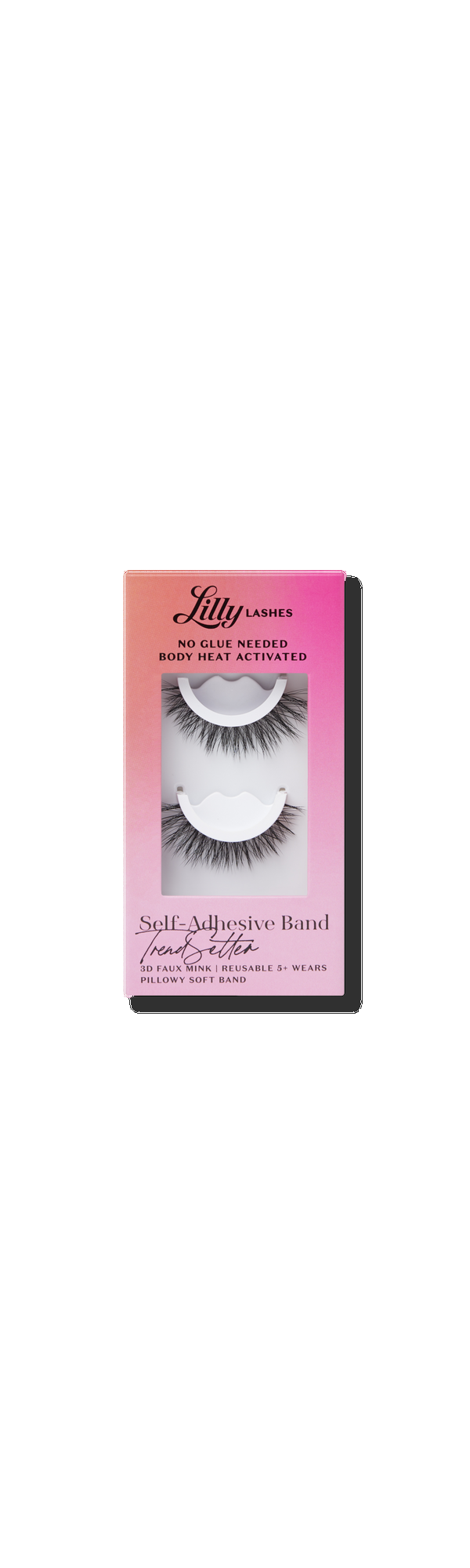 Ulta Lilly Lashes  TrendSetter Self-Adhesive 3D Faux Mink Lashes