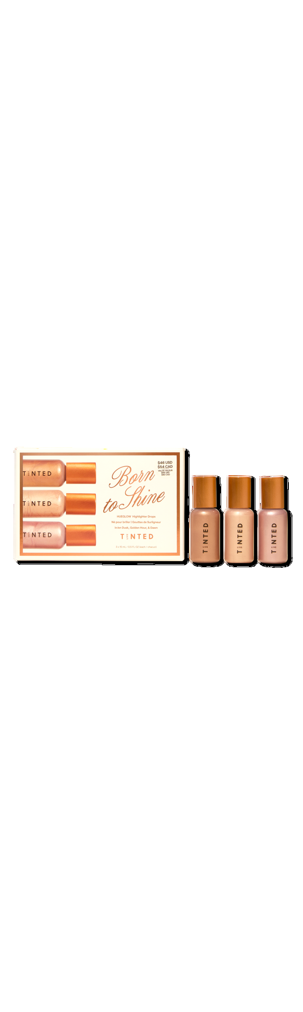 Ulta Live Tinted  Born to Shine HUEGLOW Liquid Highlighter Drops