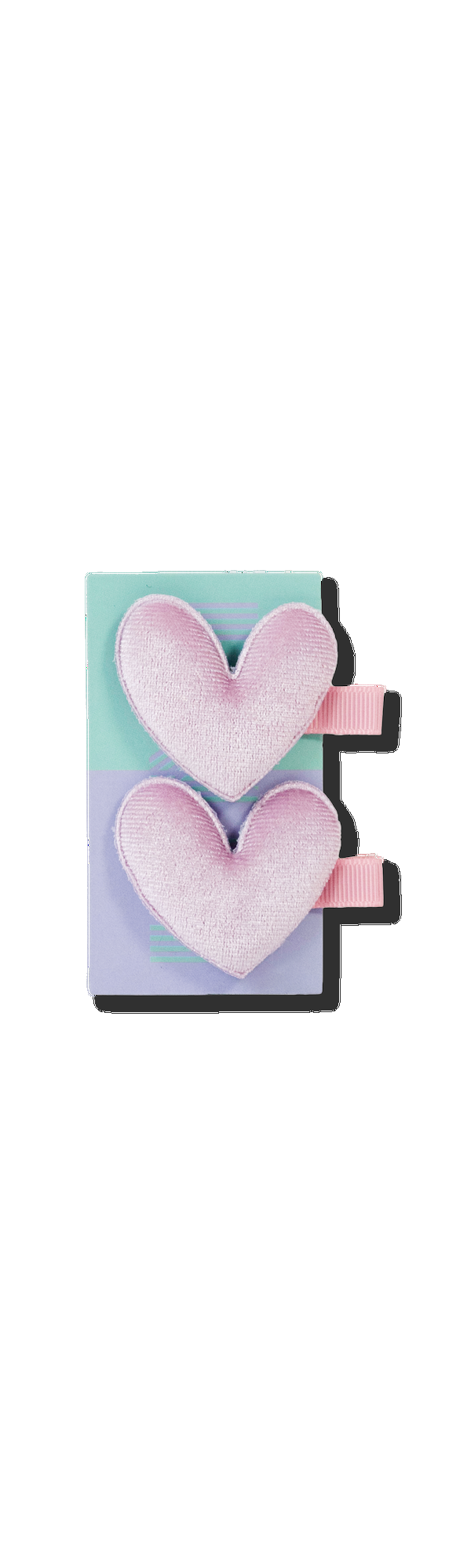 Ulta Locks & Mane  'The Izzy' Velvet Heart GRWM Barrette Set