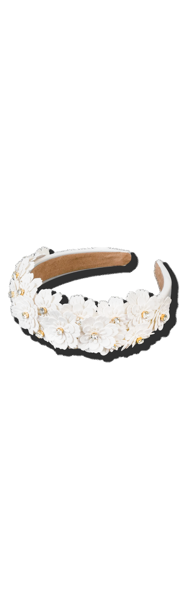 Ulta Locks & Mane  'The Lindsay' Leather Flower Headband