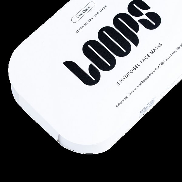 Ulta LOOPS  Dew Cloud Ultra Hydrating Face Mask 5 Piece Set