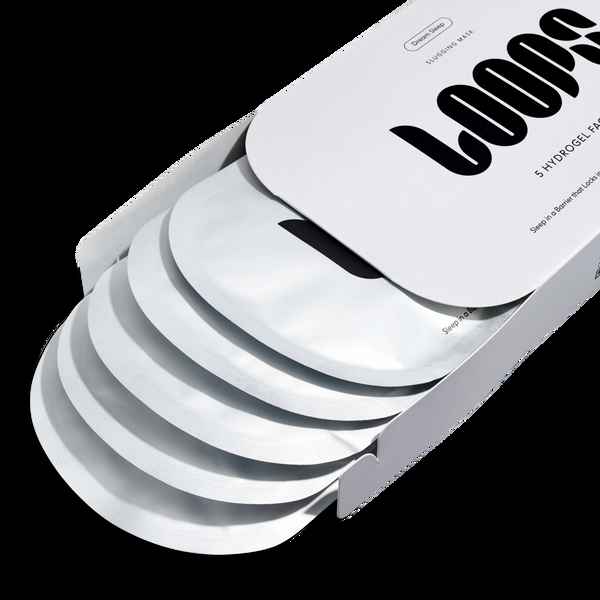 Ulta LOOPS  Dream Sleep Nighttime Slugging Face Mask 5 Piece Set