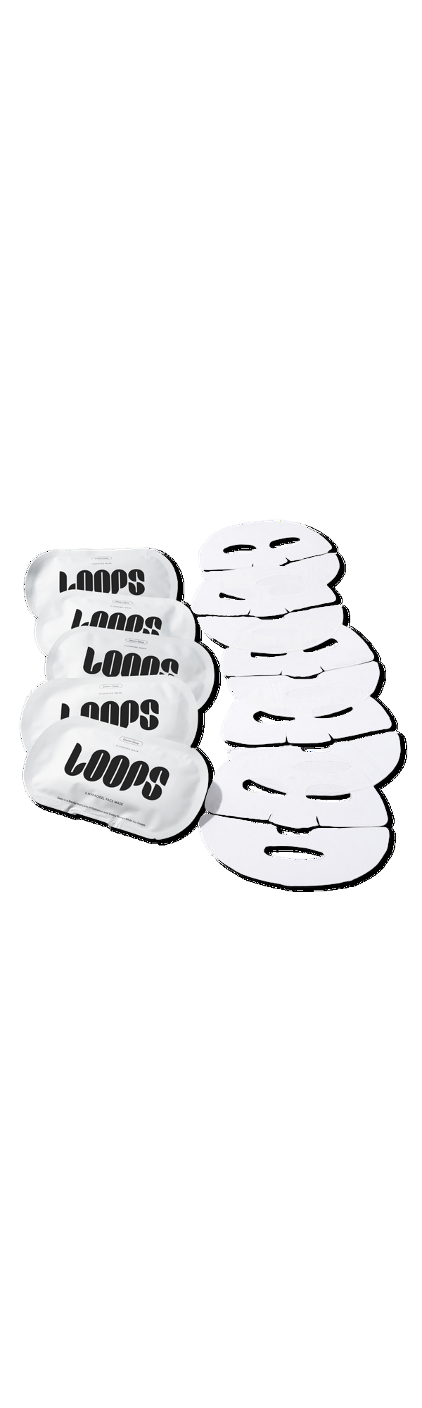 Ulta LOOPS  Dream Sleep Nighttime Slugging Face Mask 5 Piece Set