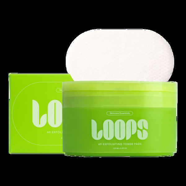 Ulta LOOPS  Exfoliating Toner Biodegradable Skincare Pads