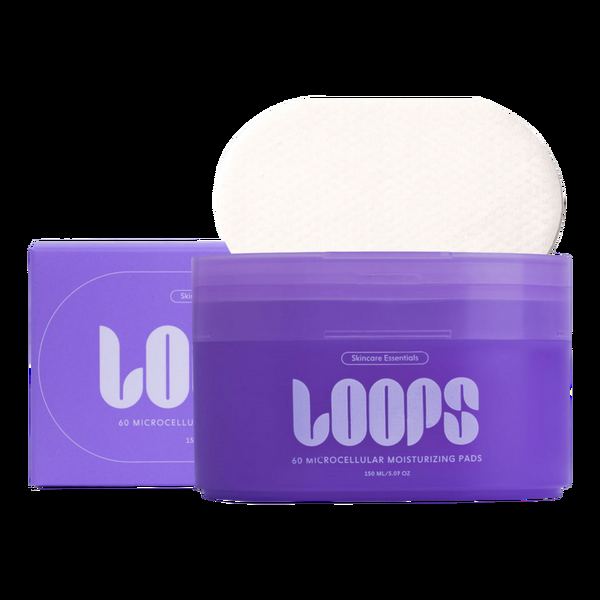 Ulta LOOPS  MicroCellular Moisturizer Biodegradable Skincare Pads