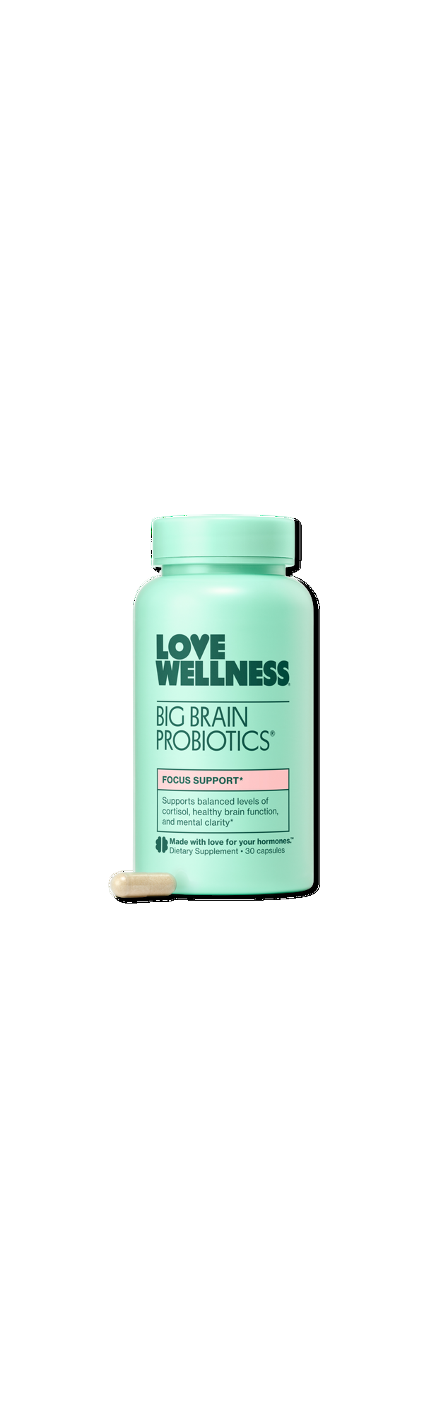 Ulta Love Wellness  Big Brain Probiotics: Focus Support