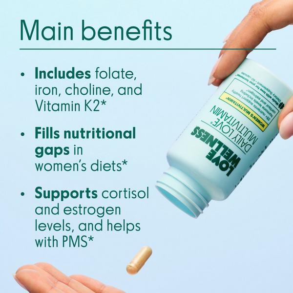 Ulta Love Wellness  Daily Love Multivitamin: Women’s Multivitamin