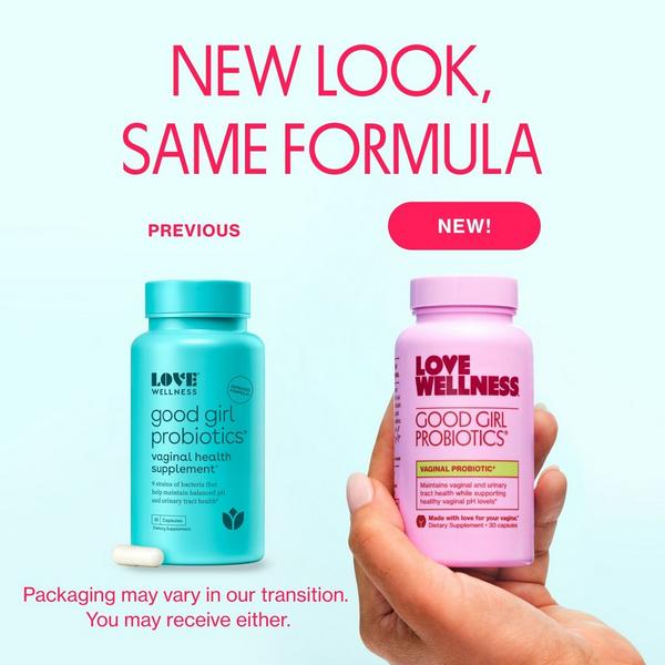 Ulta Love Wellness  Good Girl Probiotics: Vaginal Probiotic