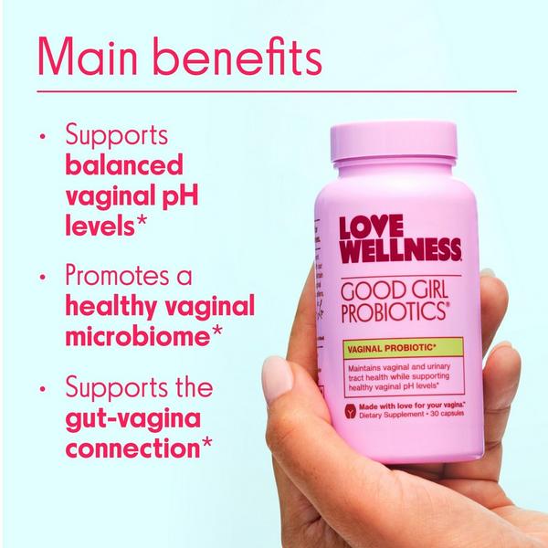 Ulta Love Wellness  Good Girl Probiotics: Vaginal Probiotic