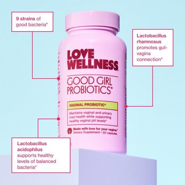 Ulta Love Wellness  Good Girl Probiotics: Vaginal Probiotic