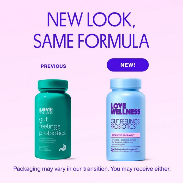Ulta Love Wellness  Gut Feelings Probiotics: Digestive Probiotic