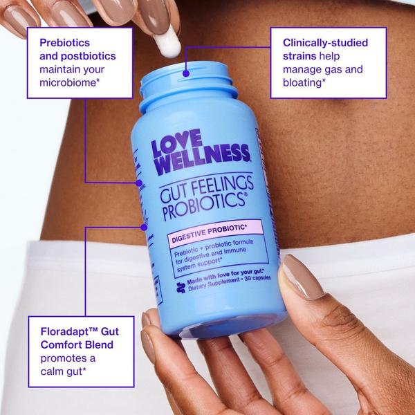 Ulta Love Wellness  Gut Feelings Probiotics: Digestive Probiotic