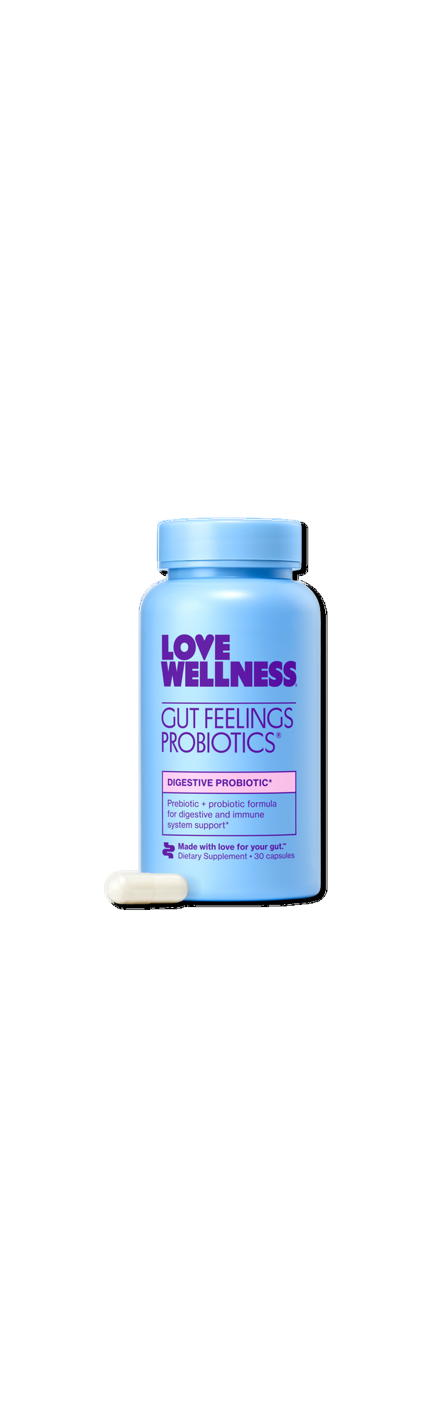 Ulta Love Wellness  Gut Feelings Probiotics: Digestive Probiotic