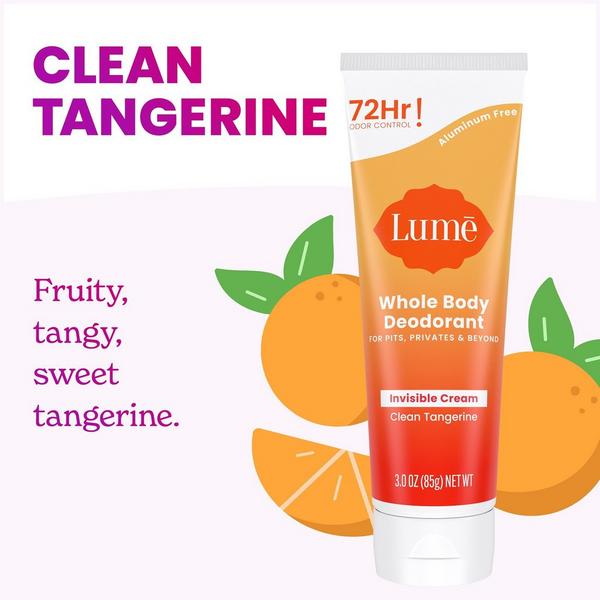 Ulta Lume  Whole Body Deodorant Invisible Cream Tube