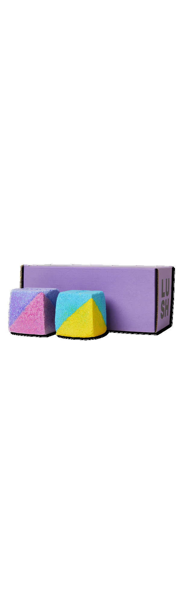 Ulta LUSH  Bathing For Health & Happiness Bath Bomb Duo