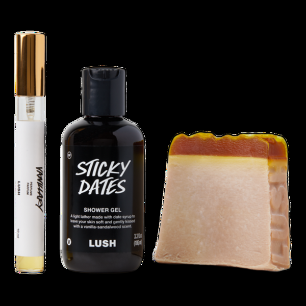 Ulta LUSH  Layer On The Gourmand Shower And Fragrance Kit