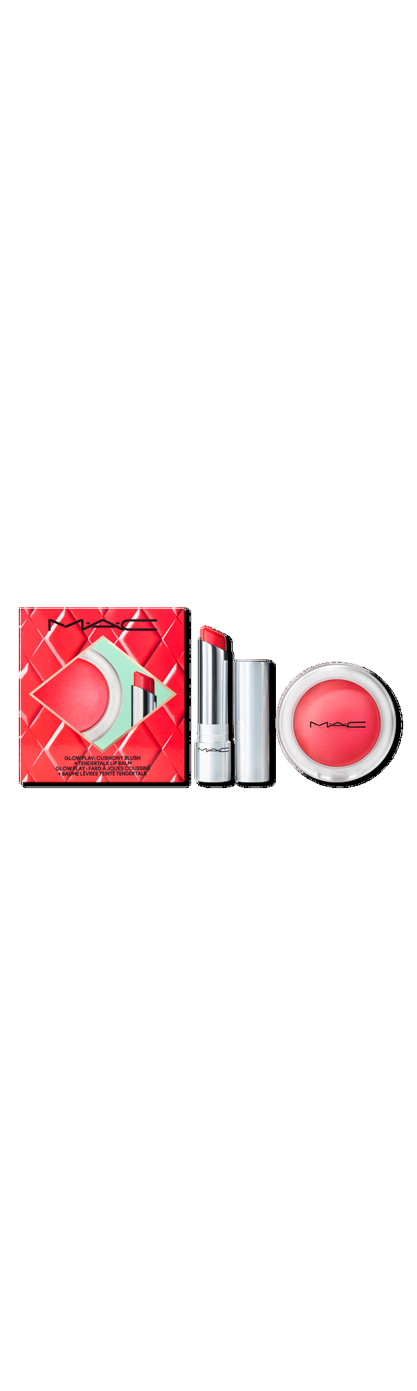Ulta MAC  No Work All Glow Play Blush + Lip Balm Set - Pink