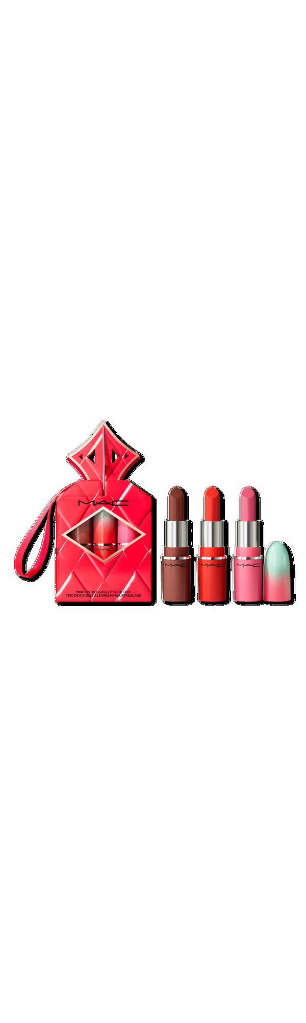 Ulta MAC  Wildest Gleams Mini Lustreglass Lipstick Gift Set - Brights