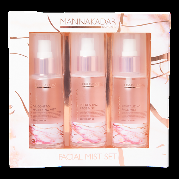 Ulta MANNA KADAR BEAUTY  Ready Set Refresh 3pc Facial Mist Set