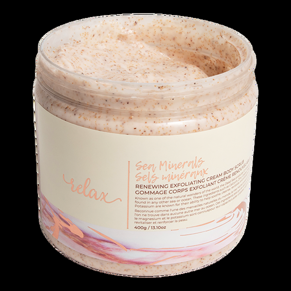 Ulta MANNA KADAR BEAUTY  Sea Minerals Renewing Exfoliating Cream Body Scrub