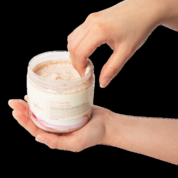 Ulta MANNA KADAR BEAUTY  Sea Minerals Renewing Exfoliating Cream Body Scrub