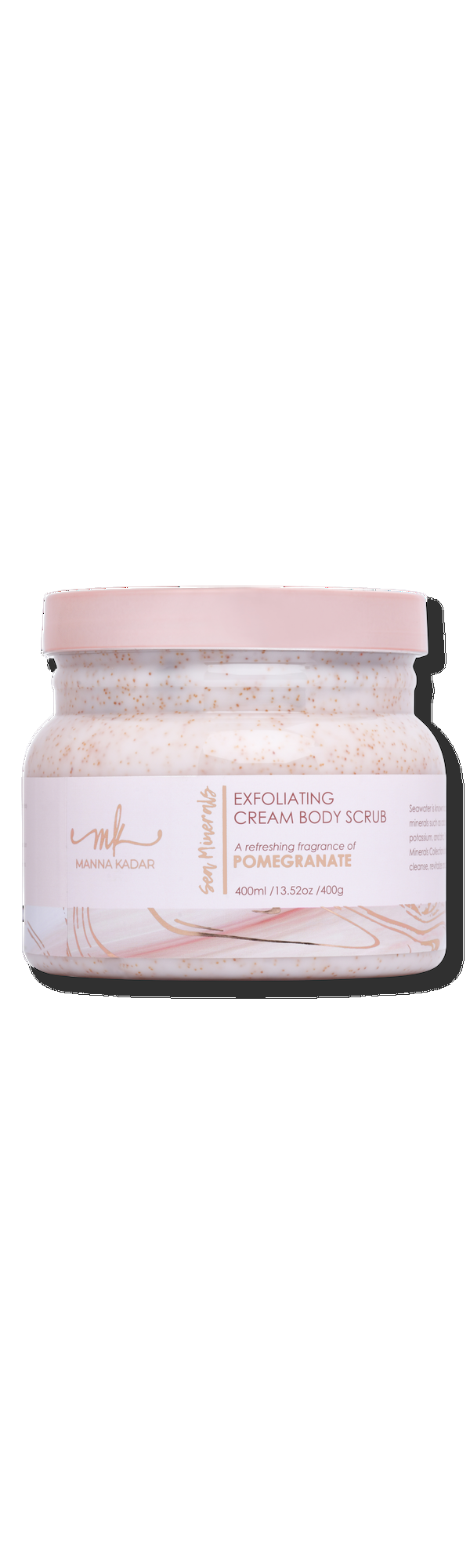 Ulta MANNA KADAR BEAUTY  Sea Minerals Renewing Exfoliating Cream Body Scrub